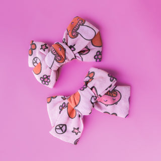 FEELIN' MUSHY DREAM BOW HAIR CLIPS