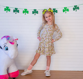 LUCK OF THE UNICORN DREAM RUFFLE DRESS